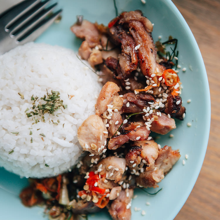 Nasi Ayam Sambal Matah